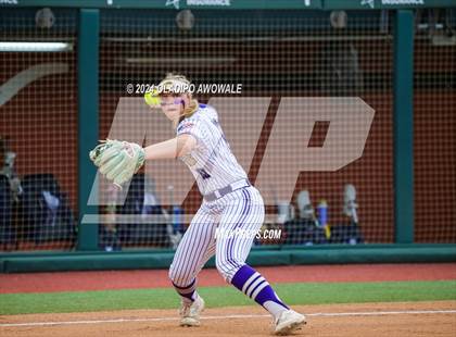 Thumbnail 3 in Crawford @ Shiner (UIL 2A Softball Semifinal) photogallery.