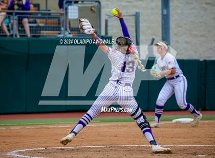Thumbnail 1 in Crawford @ Shiner (UIL 2A Softball Semifinal) photogallery.