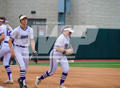 Thumbnail 2 in Crawford @ Shiner (UIL 2A Softball Semifinal) photogallery.