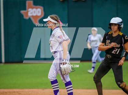 Thumbnail 3 in Crawford @ Shiner (UIL 2A Softball Semifinal) photogallery.