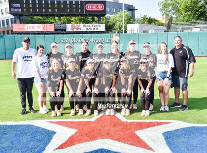 Thumbnail 3 in Crawford @ Shiner (UIL 2A Softball Semifinal) photogallery.