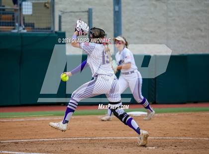 Thumbnail 3 in Crawford @ Shiner (UIL 2A Softball Semifinal) photogallery.