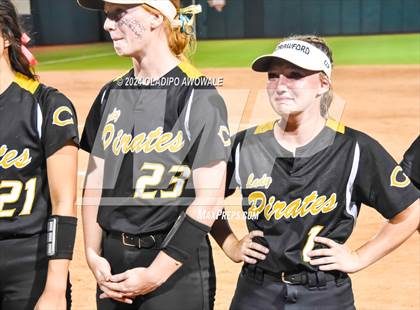 Thumbnail 2 in Crawford @ Shiner (UIL 2A Softball Semifinal) photogallery.