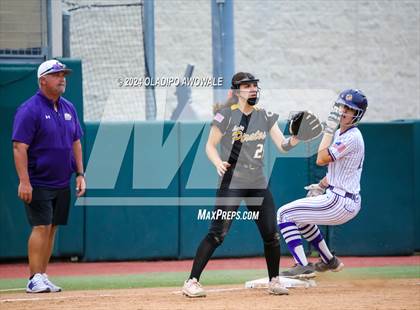 Thumbnail 1 in Crawford @ Shiner (UIL 2A Softball Semifinal) photogallery.