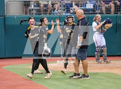 Thumbnail 1 in Crawford @ Shiner (UIL 2A Softball Semifinal) photogallery.