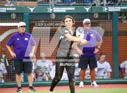 Thumbnail 2 in Crawford @ Shiner (UIL 2A Softball Semifinal) photogallery.