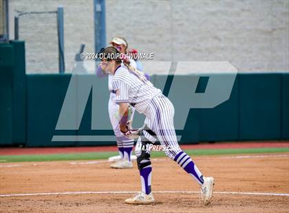 Thumbnail 1 in Crawford @ Shiner (UIL 2A Softball Semifinal) photogallery.