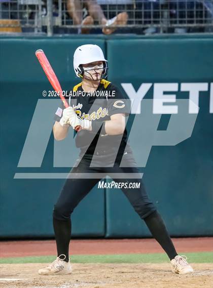 Thumbnail 1 in Crawford @ Shiner (UIL 2A Softball Semifinal) photogallery.