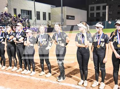 Thumbnail 2 in Crawford @ Shiner (UIL 2A Softball Semifinal) photogallery.