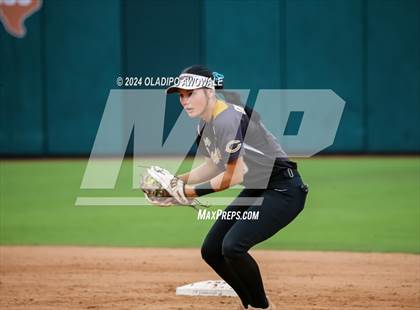 Thumbnail 1 in Crawford @ Shiner (UIL 2A Softball Semifinal) photogallery.