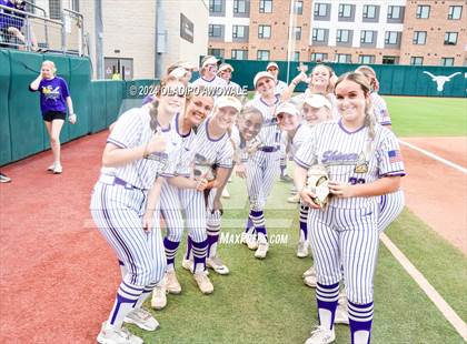 Thumbnail 1 in Crawford @ Shiner (UIL 2A Softball Semifinal) photogallery.