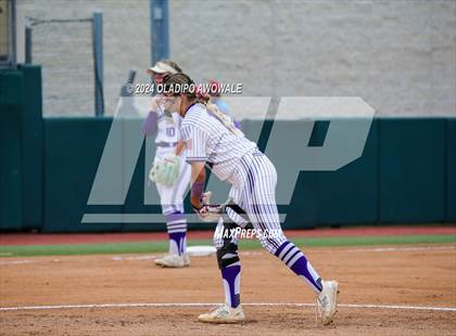 Thumbnail 1 in Crawford @ Shiner (UIL 2A Softball Semifinal) photogallery.