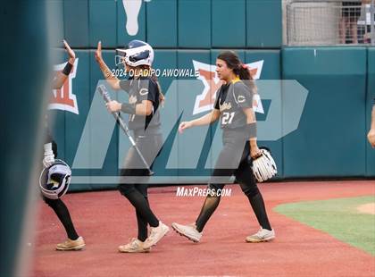 Thumbnail 1 in Crawford @ Shiner (UIL 2A Softball Semifinal) photogallery.