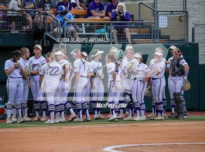 Thumbnail 1 in Crawford @ Shiner (UIL 2A Softball Semifinal) photogallery.