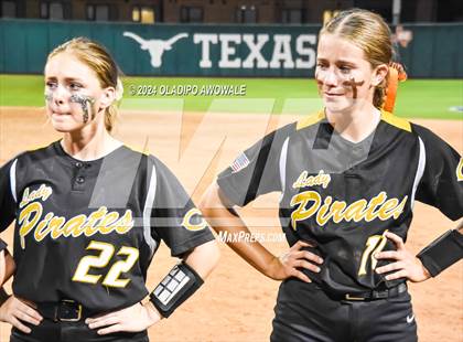Thumbnail 1 in Crawford @ Shiner (UIL 2A Softball Semifinal) photogallery.