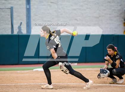 Thumbnail 2 in Crawford @ Shiner (UIL 2A Softball Semifinal) photogallery.