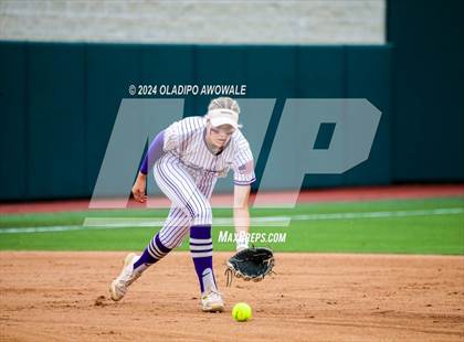 Thumbnail 1 in Crawford @ Shiner (UIL 2A Softball Semifinal) photogallery.