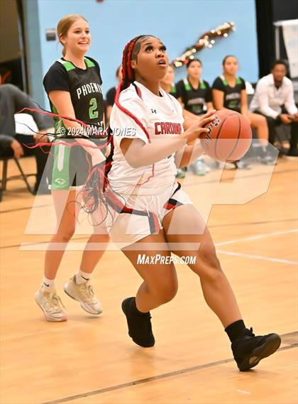 Thumbnail 3 in Glendale vs. Phoenix Christian (Lady Wolves Court Classic) photogallery.