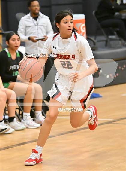 Thumbnail 1 in Glendale vs. Phoenix Christian (Lady Wolves Court Classic) photogallery.