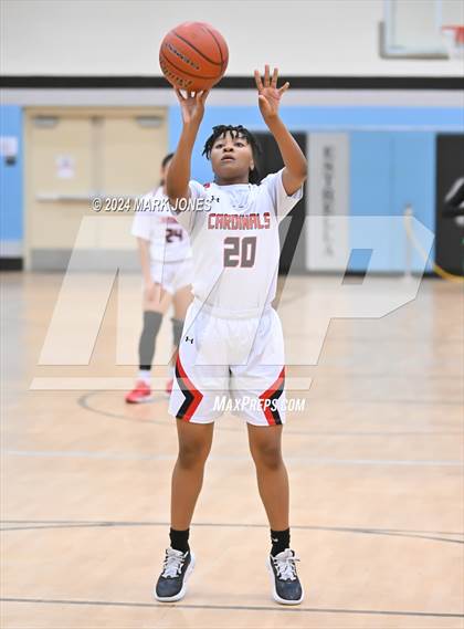 Thumbnail 3 in Glendale vs. Phoenix Christian (Lady Wolves Court Classic) photogallery.