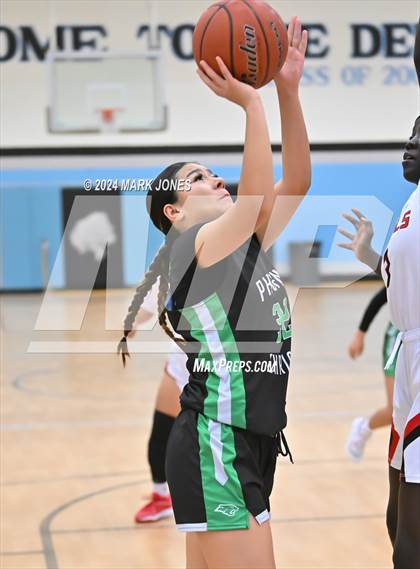Thumbnail 3 in Glendale vs. Phoenix Christian (Lady Wolves Court Classic) photogallery.