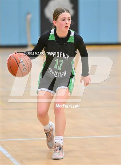 Thumbnail 2 in Glendale vs. Phoenix Christian (Lady Wolves Court Classic) photogallery.