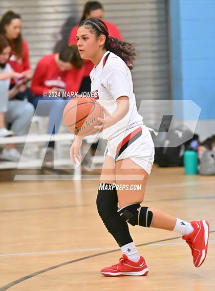 Thumbnail 3 in Glendale vs. Phoenix Christian (Lady Wolves Court Classic) photogallery.