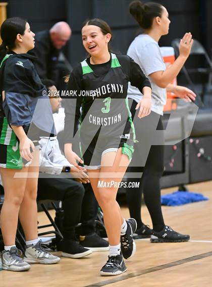 Thumbnail 1 in Glendale vs. Phoenix Christian (Lady Wolves Court Classic) photogallery.