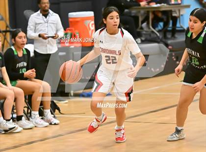 Thumbnail 3 in Glendale vs. Phoenix Christian (Lady Wolves Court Classic) photogallery.