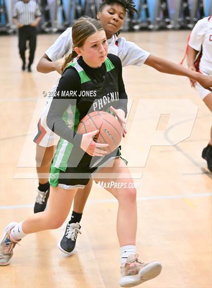 Thumbnail 2 in Glendale vs. Phoenix Christian (Lady Wolves Court Classic) photogallery.