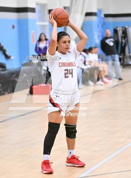 Thumbnail 3 in Glendale vs. Phoenix Christian (Lady Wolves Court Classic) photogallery.