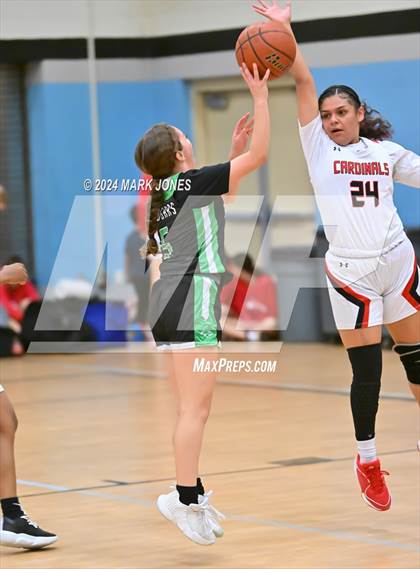 Thumbnail 2 in Glendale vs. Phoenix Christian (Lady Wolves Court Classic) photogallery.