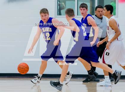 Thumbnail 3 in FR: D'Hanis vs Dilley Freshman photogallery.