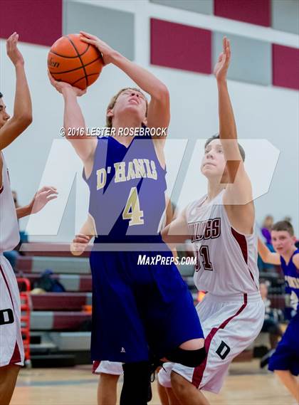 Thumbnail 1 in FR: D'Hanis vs Dilley Freshman photogallery.