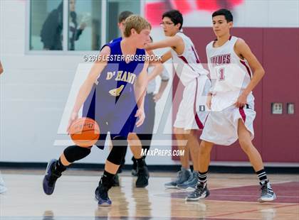 Thumbnail 1 in FR: D'Hanis vs Dilley Freshman photogallery.