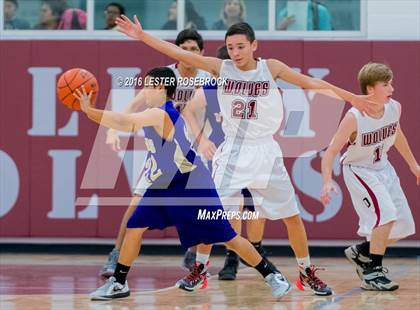 Thumbnail 3 in FR: D'Hanis vs Dilley Freshman photogallery.