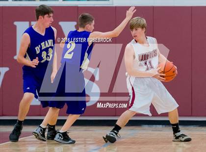 Thumbnail 3 in FR: D'Hanis vs Dilley Freshman photogallery.