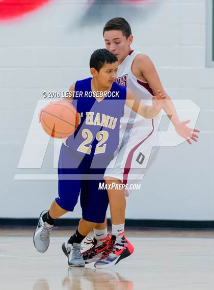 Thumbnail 3 in FR: D'Hanis vs Dilley Freshman photogallery.
