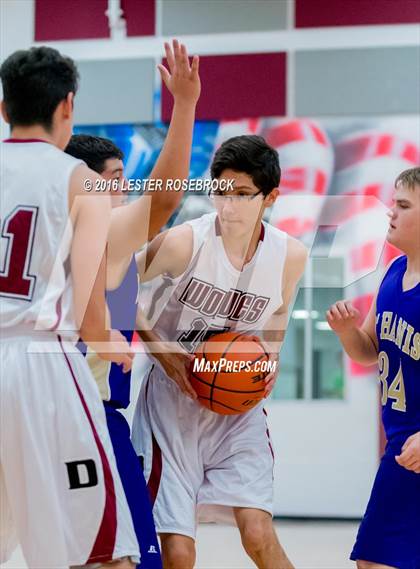 Thumbnail 3 in FR: D'Hanis vs Dilley Freshman photogallery.