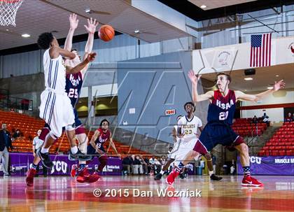 Thumbnail 2 in Dallas HSAA Blue @ Arlington Heights (DFW Basketball Challenge) photogallery.