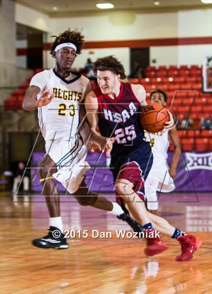 Thumbnail 1 in Dallas HSAA Blue @ Arlington Heights (DFW Basketball Challenge) photogallery.