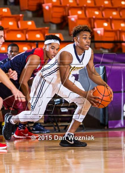 Thumbnail 2 in Dallas HSAA Blue @ Arlington Heights (DFW Basketball Challenge) photogallery.