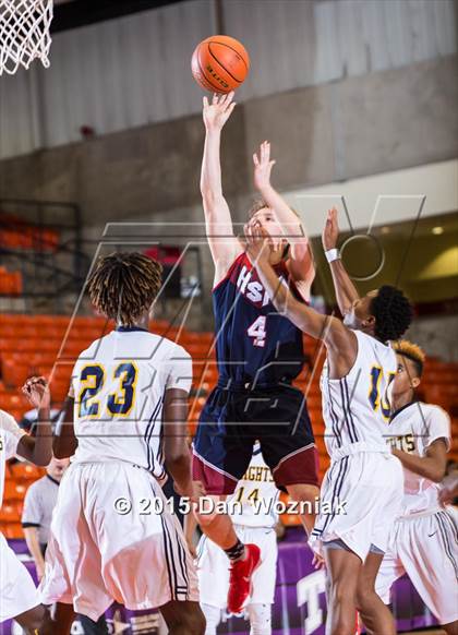 Thumbnail 1 in Dallas HSAA Blue @ Arlington Heights (DFW Basketball Challenge) photogallery.