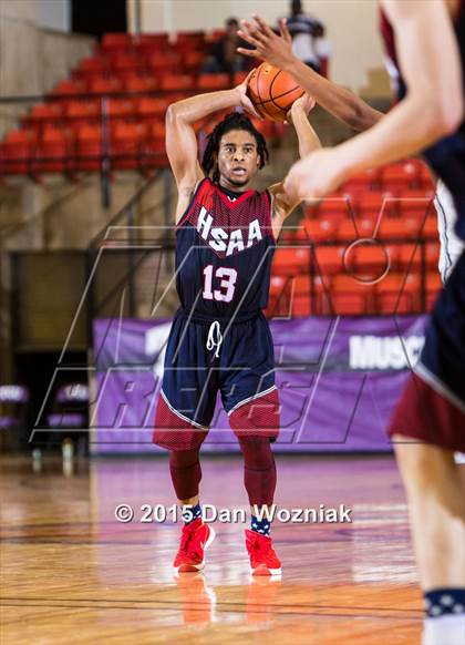 Thumbnail 3 in Dallas HSAA Blue @ Arlington Heights (DFW Basketball Challenge) photogallery.