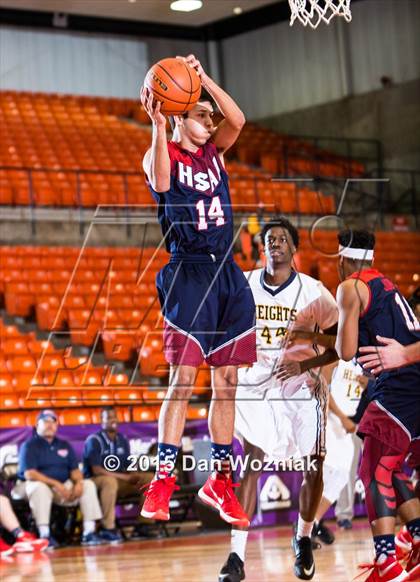 Thumbnail 2 in Dallas HSAA Blue @ Arlington Heights (DFW Basketball Challenge) photogallery.