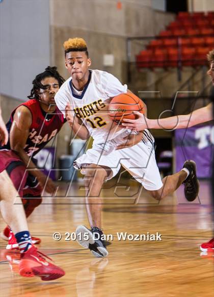 Thumbnail 3 in Dallas HSAA Blue @ Arlington Heights (DFW Basketball Challenge) photogallery.