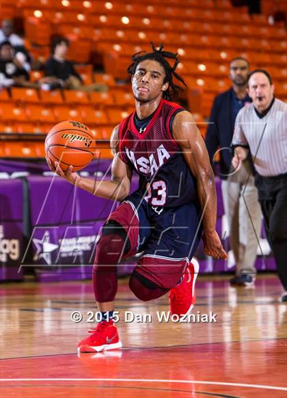 Thumbnail 2 in Dallas HSAA Blue @ Arlington Heights (DFW Basketball Challenge) photogallery.