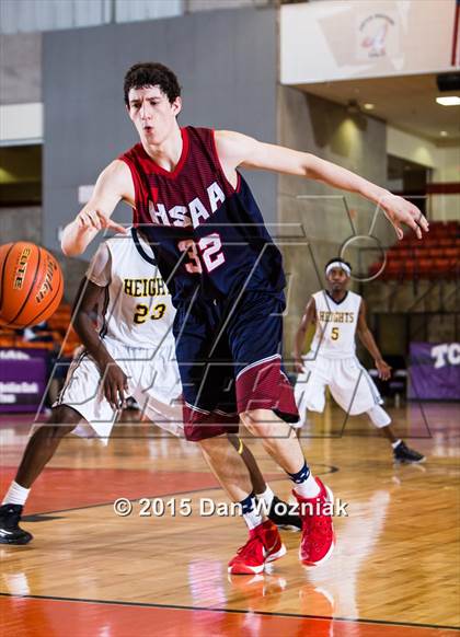Thumbnail 2 in Dallas HSAA Blue @ Arlington Heights (DFW Basketball Challenge) photogallery.