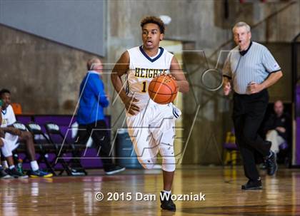 Thumbnail 1 in Dallas HSAA Blue @ Arlington Heights (DFW Basketball Challenge) photogallery.