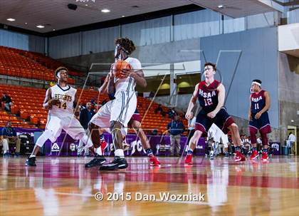 Thumbnail 2 in Dallas HSAA Blue @ Arlington Heights (DFW Basketball Challenge) photogallery.